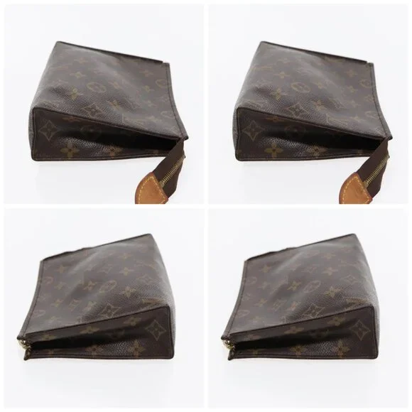LOUIS VUITTON Monogram Poche Toilette 19 Pouch M47544 LV Auth 94101 - Picture 16 of 16